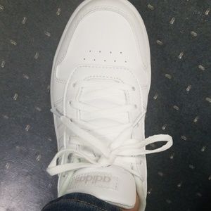 White sneakers